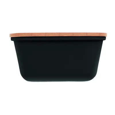 Porta pranzo THURSDAY in PP e bamboo personalizzabile - Immagine 7