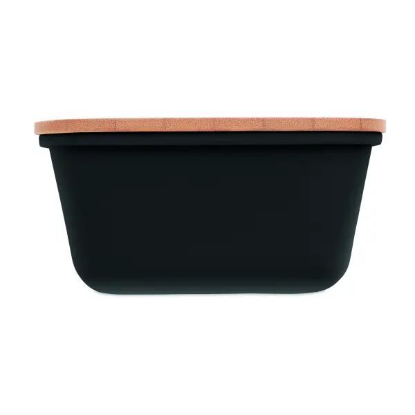 Porta pranzo THURSDAY in PP e bamboo personalizzabile - Immagine 7