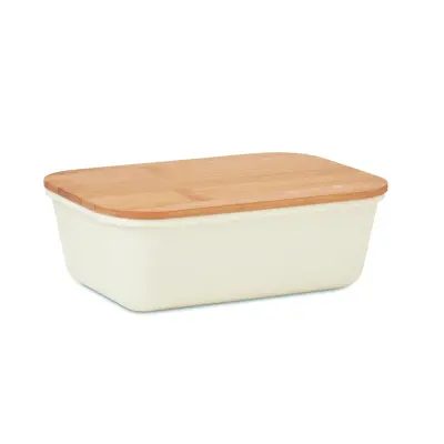 Porta pranzo THURSDAY in PP e bamboo personalizzabile - Immagine 10