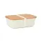 Porta pranzo THURSDAY in PP e bamboo personalizzabile - Anteprima 14