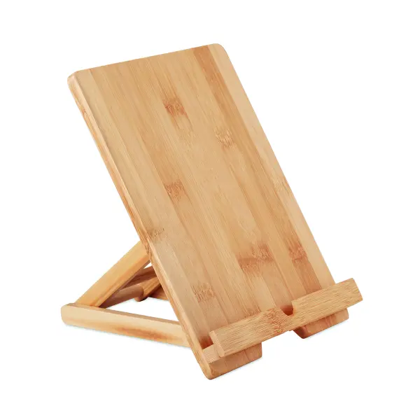 Supporto tablet TUANUI in bamboo personalizzato - Immagine 1