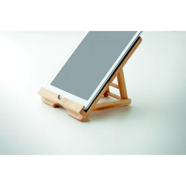 Supporto tablet TUANUI in bamboo personalizzato - Immagine 4