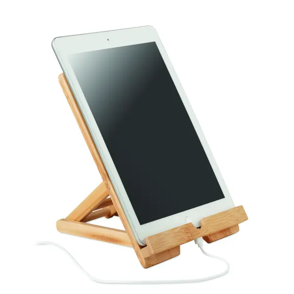 Supporto tablet TUANUI in bamboo personalizzato - Immagine 3