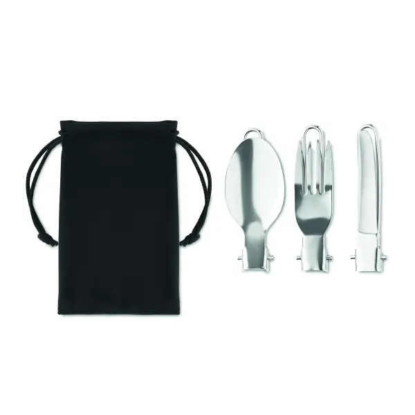 Set 3 pz posate da campeggio - STAPI SET - Immagine 2