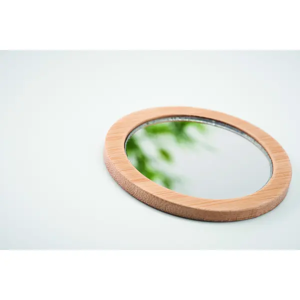 Specchietto MALAY in bambù personalizzato con logo - Immagine 4