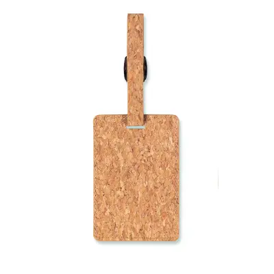 Etichetta per valigie COCO in sughero naturale - Immagine 2