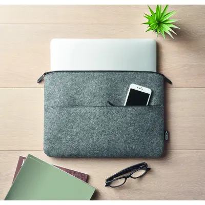 Borsa laptop in feltro RPET - TOPLO - Immagine 7