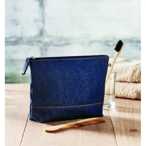 Trousse in denim riciclato - STYLE POUCH - Immagine 6