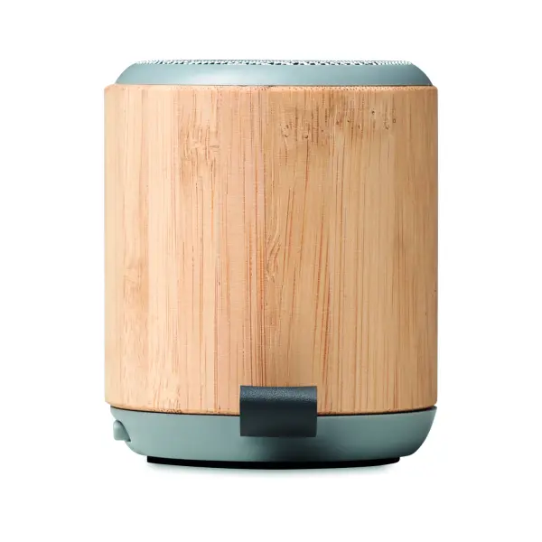 Speaker wireless RUGLI bamboo 3W personalizzata - Immagine 6