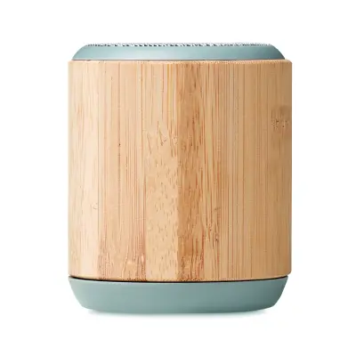 Speaker wireless RUGLI bamboo 3W personalizzata - Immagine 3