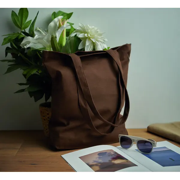 Shopper in tela 270 gr/m2 - RASSA COLOURED - Immagine 64
