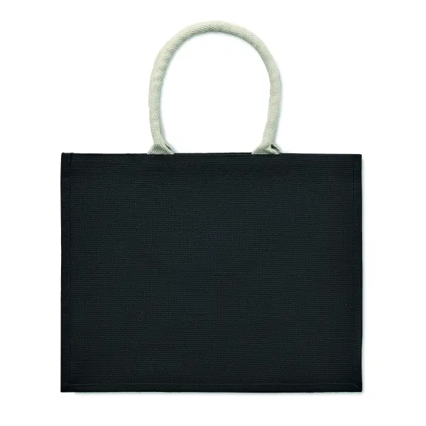 Borsa in iuta. Manici in cotone - AURA - Immagine 15