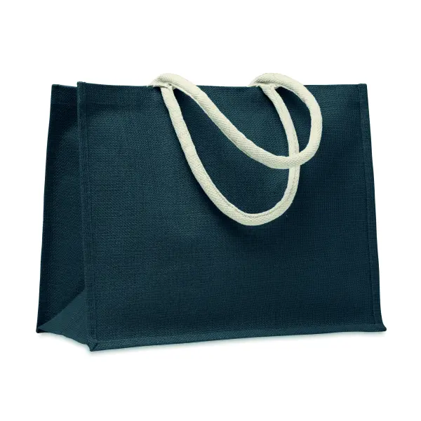 Borsa in iuta. Manici in cotone - AURA - Immagine 2