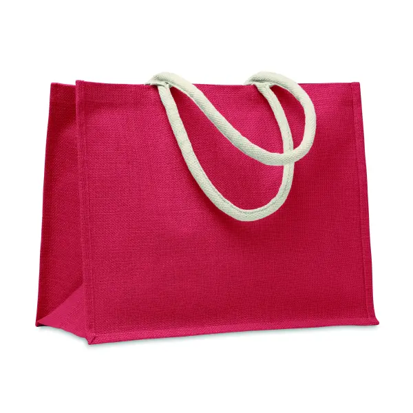 Borsa in iuta. Manici in cotone - AURA - Immagine 5