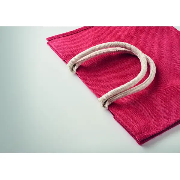 Borsa in iuta. Manici in cotone - AURA - Immagine 7