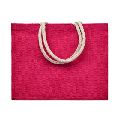 Borsa in iuta. Manici in cotone - AURA - Immagine 6