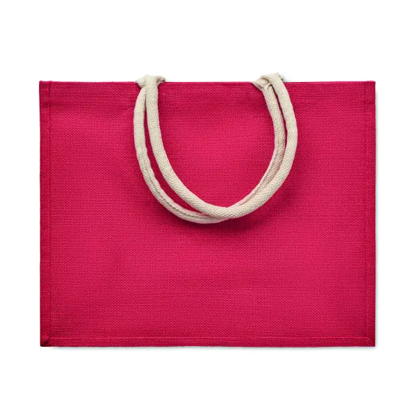 Borsa in iuta. Manici in cotone - AURA - Immagine 6