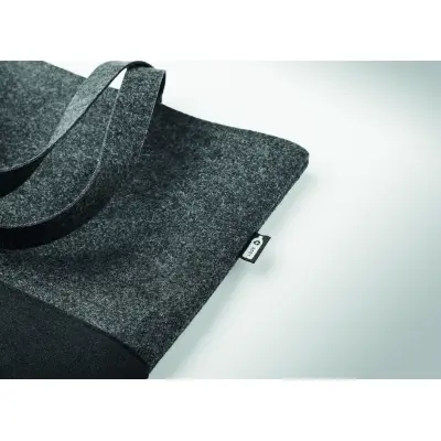 Shopper in feltro RPET - DUO INDICO - Immagine 4