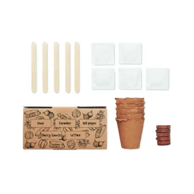 Kit insalata SALAD 40x20x60 cm con logo - Immagine 3