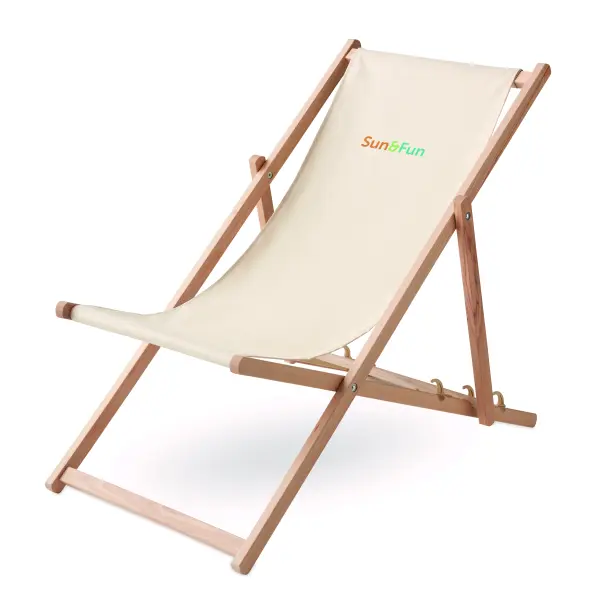 Sedia da spiaggia in legno - HONOPU - Immagine 6