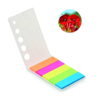Segnapagina in carta con semi - MEMO SEED
