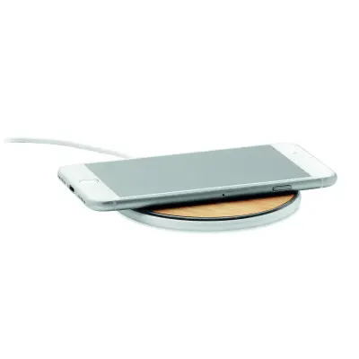 Caricatore wireless in bamboo - 10W - DESPAD + - Immagine 3