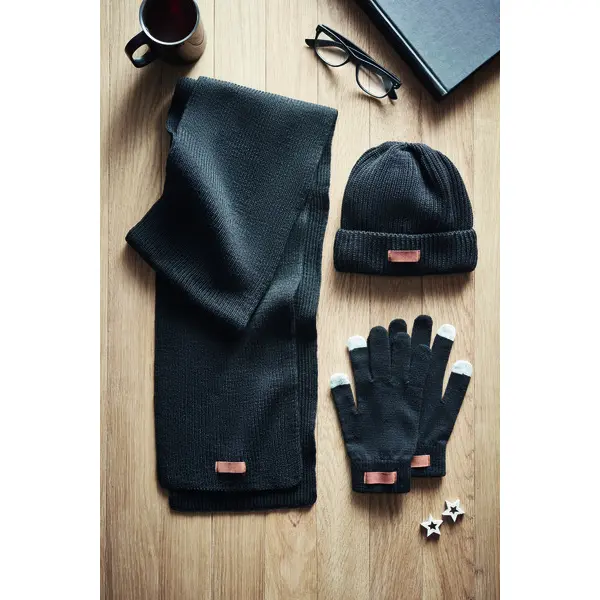 Set invernale DENALI 3 pezzi con logo personalizzato - Immagine 8