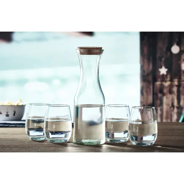 Caraffa in vetro riciclato PICCA 1L personalizzabile - Immagine 7