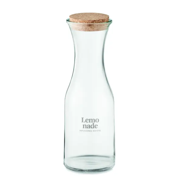 Caraffa in vetro riciclato PICCA 1L personalizzabile - Immagine 6