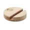 Porta telefono GROW ROUND STAND legno di betulla - Anteprima 3