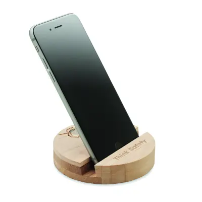 Porta telefono GROW ROUND STAND legno di betulla - Immagine 4