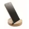 Porta telefono GROW ROUND STAND legno di betulla - Anteprima 2