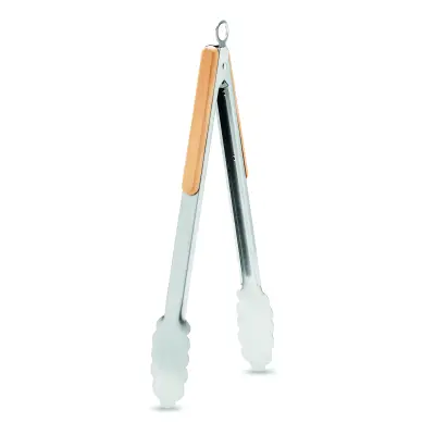 Pinze barbecue INIQ in acciaio inox personalizzate - Immagine 1