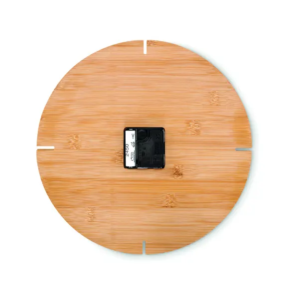 Orologio da parete in bamboo - ESFERE - Immagine 2