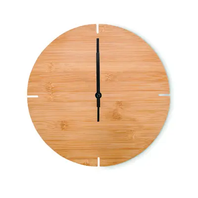 Orologio da parete in bamboo - ESFERE - Immagine 4