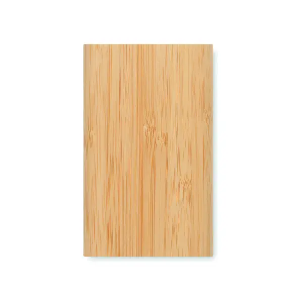 Power bank in bamboo da 4000mAh - ARENAPOWER C - Immagine 2