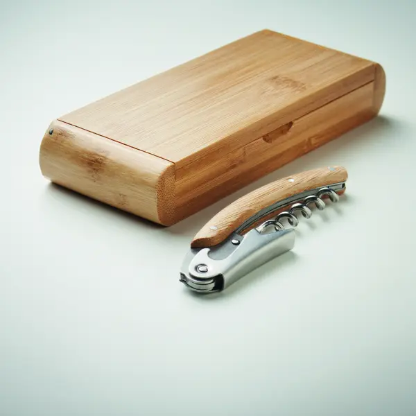 Cavatappi SONO in bamboo personalizzabile - Immagine 3
