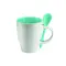 Tazza bicolore con cucchiaino - 250ml - DUAL - Anteprima 1