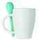 Tazza bicolore con cucchiaino - 250ml - DUAL - Anteprima 2