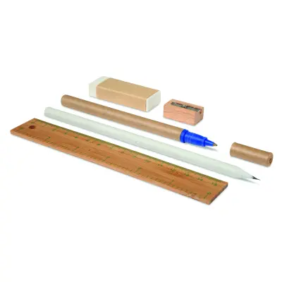 Set in astuccio cotone e juta - ECOSET - Immagine 3