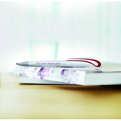 Penna a sfera in ABS - WHITESWAN - Immagine 5