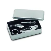 Set vino WINORY in metallo personalizzato con stampa