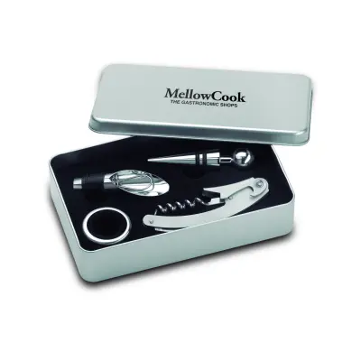 Set vino WINORY in metallo personalizzato con stampa - Immagine 4