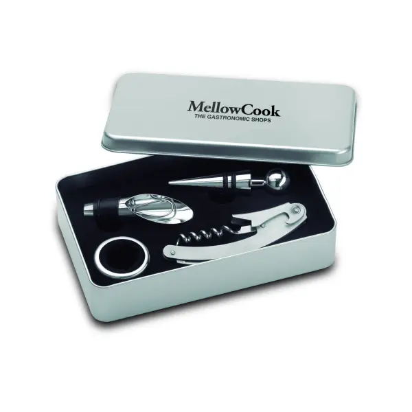 Set vino WINORY in metallo personalizzato con stampa - Immagine 4