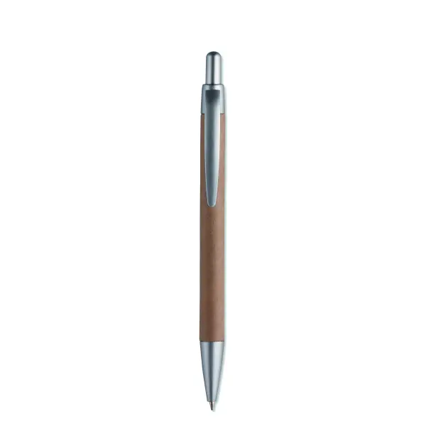 Penna a sfera con fusto in car  - PUSHTON - Immagine 1