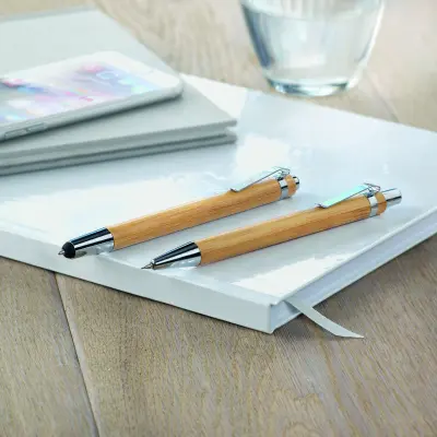 Set penna e matita in bambu - BAMBOOSET - Immagine 7