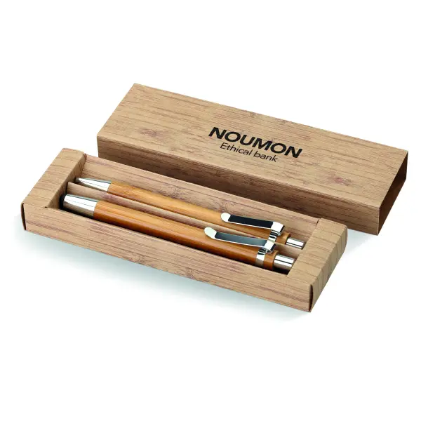Set penna e matita in bambu - BAMBOOSET - Immagine 6