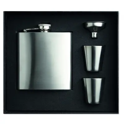 Set fiaschetta con due bicchie  - SLIMMY FLASK SET
