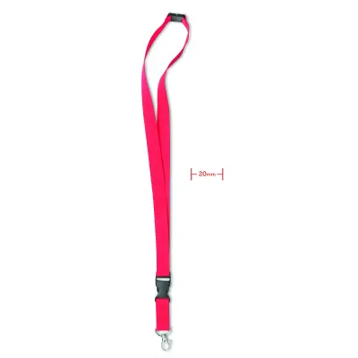 Lanyard LANY 20 mm con moschettone e sicurezza - Immagine 4