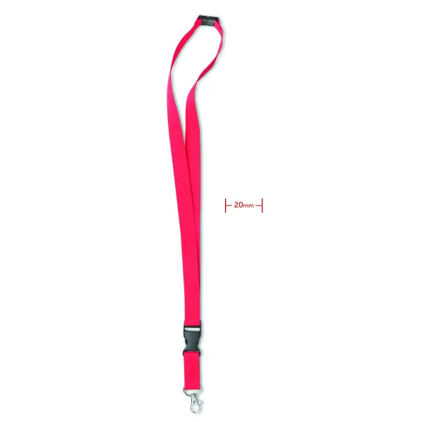 Lanyard LANY 20 mm con moschettone e sicurezza - Immagine 4
